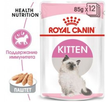 Royal Canin Kitten пауч для котят паштет, 85г